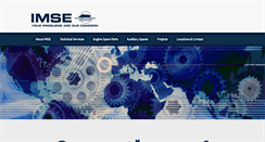 Desktop Screenshot of imse.org