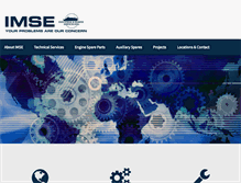 Tablet Screenshot of imse.org